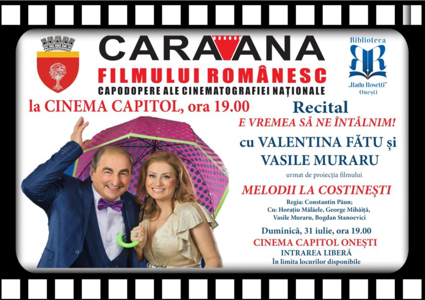 La Onești  începe  Caravana Filmului Românesc