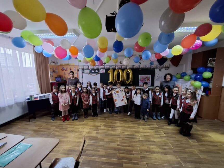 ”100  de zile  de școală”