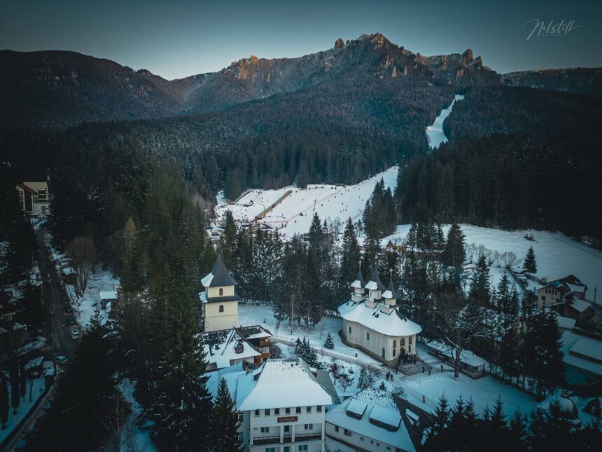 La Mănăstirea Durău