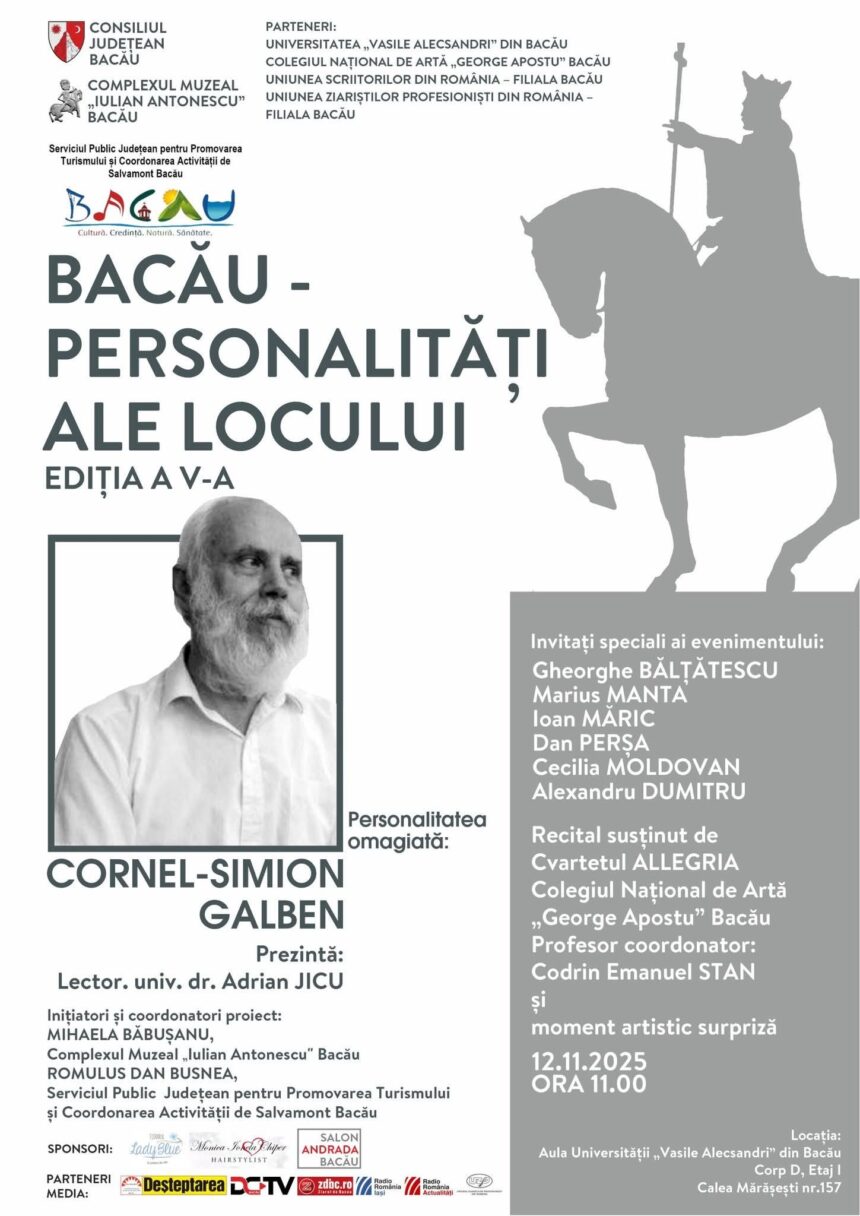 „Bacău – Personalități ale locului”, Ediția a V-a
