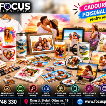 De la o idee la un produs personalizat: cum transformă Focus Production momentele importante în amintiri?