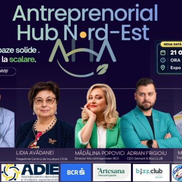 La  Bacău va avea loc lansarea oficială a Antreprenorial Hub Nord-Est